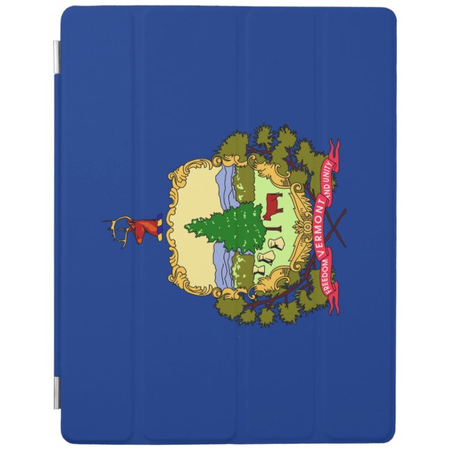Vermont Flag iPad Cover (Voorkant)