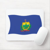 Vermont Flag Mousepad Muismat (Met muis)