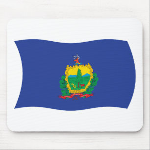 Vermont Flag Mousepad Muismat