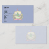 Vermont Flag Visitekaartje (Voorkant / Achterkant)