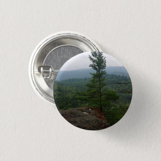 Vermont Forest Ronde Button 3,2 Cm (Voorkant /achterkant)