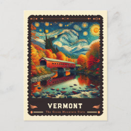 Vermont | Geïnspireerd door Vincent Van Gogh Briefkaart