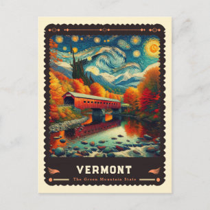 Vermont   Geïnspireerd door Vincent Van Gogh Briefkaart