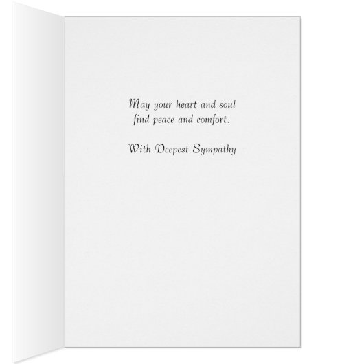 Vermont Goats Sympathy Card (Binnen (Rechts))