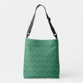 Vermont Green Dames Medium Schoudertas Crossbody Tas (Achterkant)