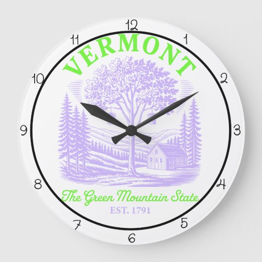 Vermont Green Mountain State Cabin  Grote Klok (Voorkant)