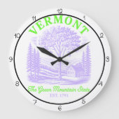Vermont Green Mountain State Hut  Grote Klok (Voorkant)