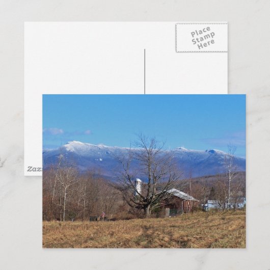 Vermont Green Mountains Briefkaart (Voorkant / Achterkant)