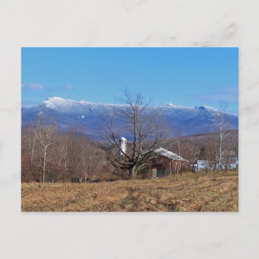 Vermont Green Mountains Briefkaart (Voorkant)