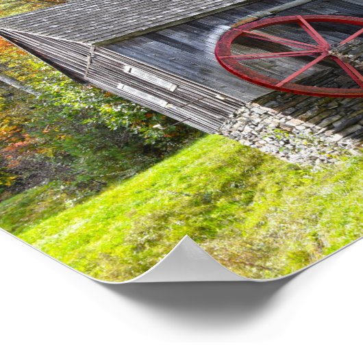  Vermont Gristmill Poster (Hoek)