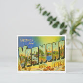 Vermont-groeten uit de VS Briefkaart (Staand voorkant)