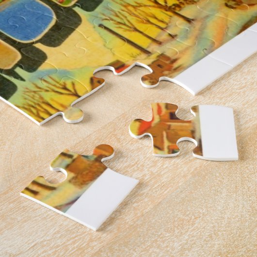 Vermont-groeten uit de VS Legpuzzel (Zijkant)