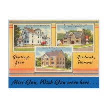 Vermont, Groeten uit Hardwick