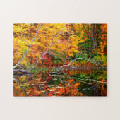 Vermont Herfst Reflections Legpuzzel (Horizontaal)