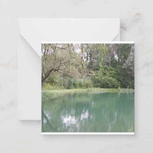 Vermont Herfst Scene Card Notitiekaartje (Voorkant)