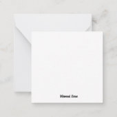 Vermont Herfst Scene Card Notitiekaartje (Achterkant)