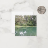 Vermont Herfst Scene Card Notitiekaartje (Voorkant / Achterkant in situ)