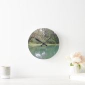 Vermont Herfst Scene Clock Ronde Klok (Huis)