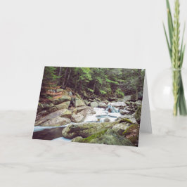 Vermont Herfsten Blank Kaart