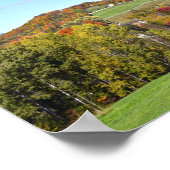 Vermont Hillside in het najaar Poster (Hoek)