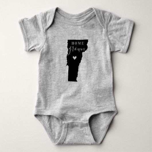 Vermont Home Grown State T-shirt (Voorkant)