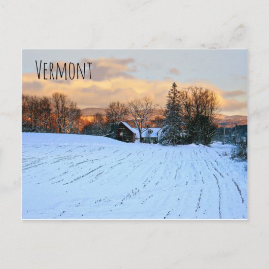 vermont-huis briefkaart (Voorkant)