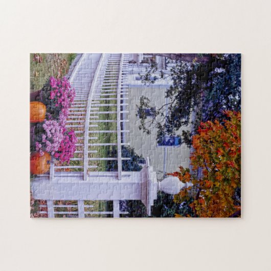 Vermont in de Herfst. Legpuzzel (Horizontaal)