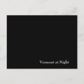 Vermont in Night Briefkaart (Voorkant)
