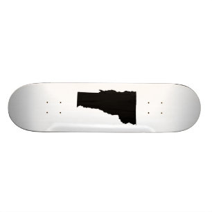 Vermont in zwart en wit persoonlijk skateboard