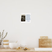 "Vermont is een staat waar ik van hou" Het omgezet Poster (Keuken)