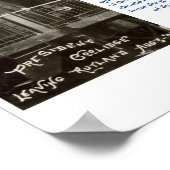 "Vermont is een staat waar ik van hou" Het omgezet Poster (Hoek)