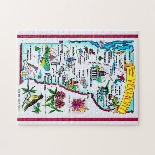 Vermont Jigsaw Puzzel (Horizontaal)