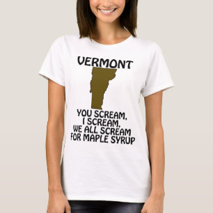 Vermont - Jij schreeuwt, ik schreeuw om esdoornsir T-shirt