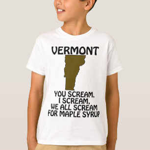 Vermont - Jij schreeuwt, ik schreeuw om esdoornsir T-shirt