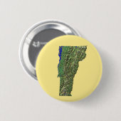 Vermont Kaart Button (Voorkant /achterkant)