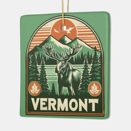 Vermont Keramisch Ornament (Links)