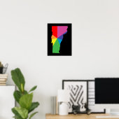 vermont-kleuruitbarsting poster (Thuiskantoor)