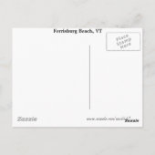 Vermont Lake Front Briefkaart (Achterkant)