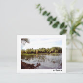 Vermont Lake Front Briefkaart (Staand voorkant)