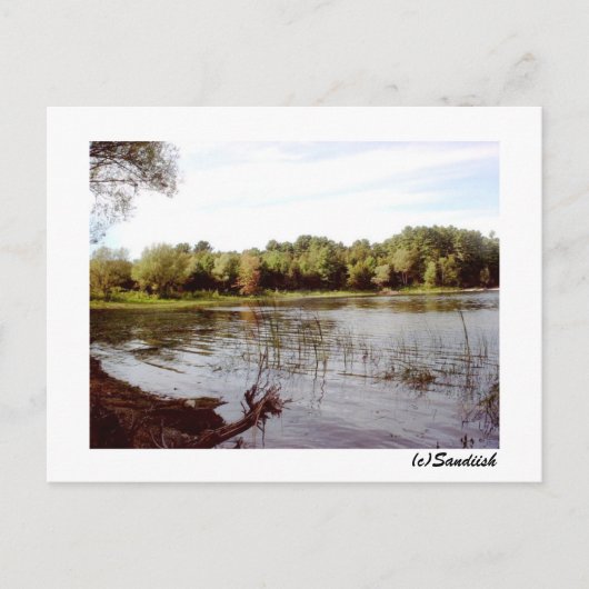 Vermont Lake Front Briefkaart (Voorkant)