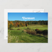Vermont Landscape Briefkaart (Voorkant / Achterkant)