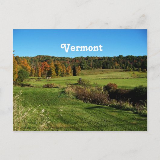 Vermont Landscape Briefkaart (Voorkant)