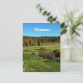 Vermont Landscape Briefkaart (Staand voorkant)