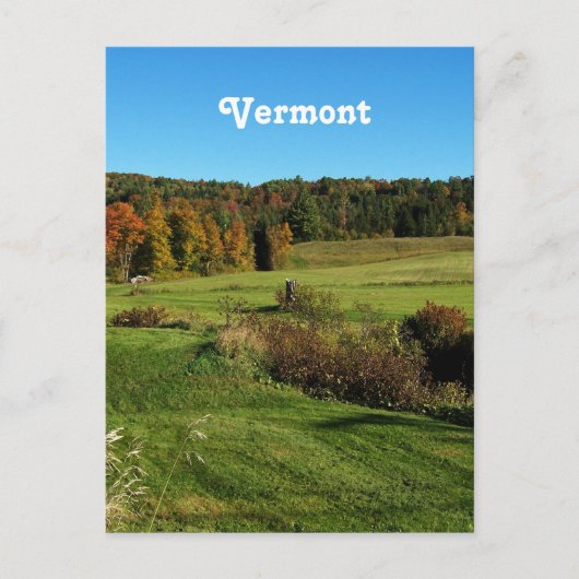 Vermont Landscape Briefkaart (Voorkant)