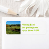 Vermont Landscape Etiket (Insitu)