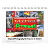 Vermont - "Let's Travel"-serie. Kalender (Hoes)