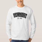 vermont long sleeve t-shirt (Voorkant)