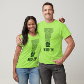 Vermont Long Trail Hiked T-Shirt (Groene Logo) (Unisex)