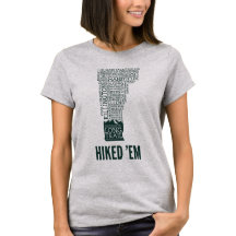 Vermont Long Trail Hiked Women's Basic T-Shirt