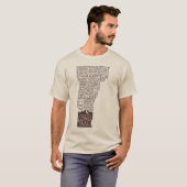 Vermont Long Trail Long Sleeve T-Shirt (bruin Logo (Voorkant volledig)